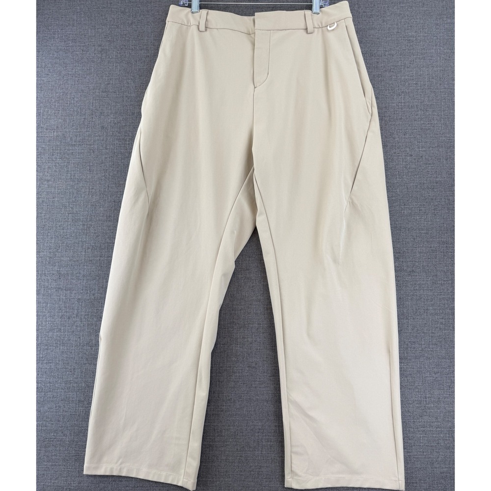Nike 24.7 Dri-FIT UV Golf Pants Men's 32x32 Khaki Beige Loose Fit